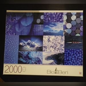 2000 piece puzzle of Blues